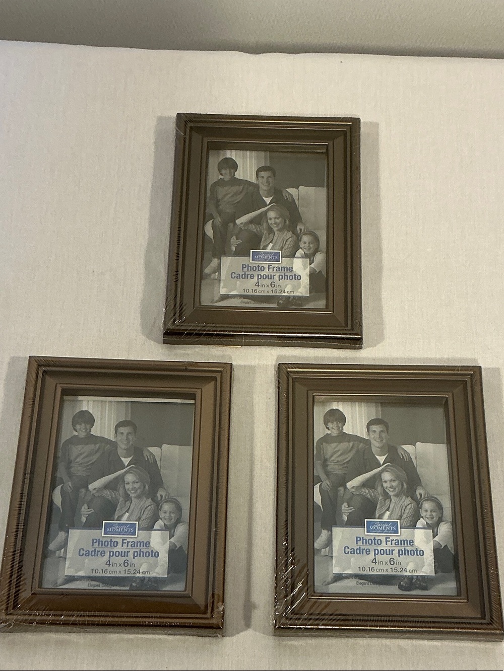 Brown Decorative Photo Frame - Set of 3